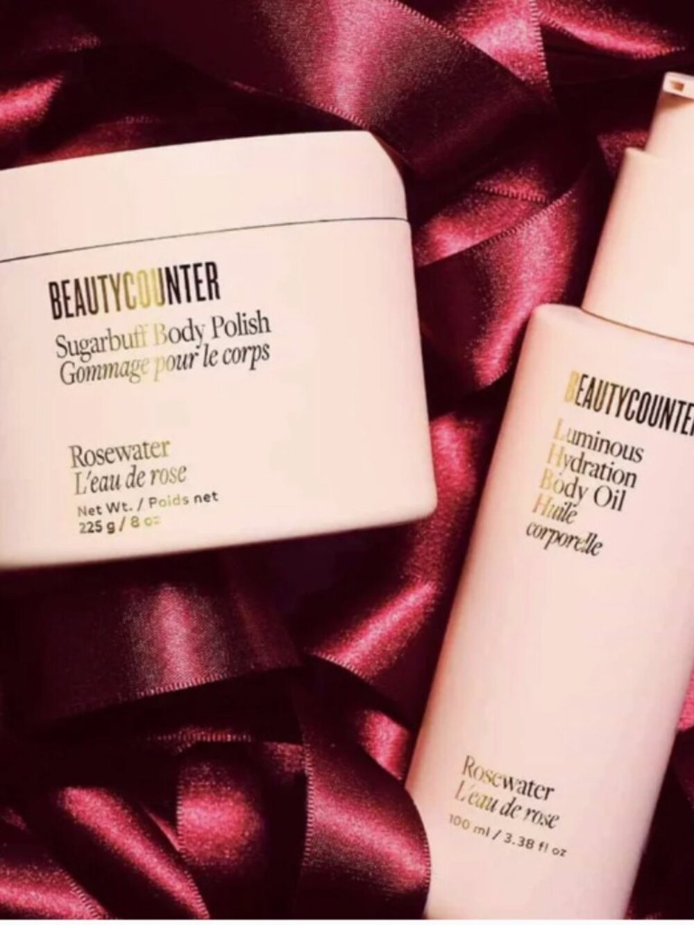 Beautycounter Sugar & Silk Body Set – NEW & UNOPENED